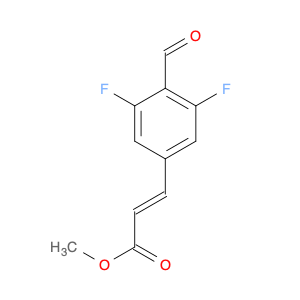 1639042-39-9 2-Propenoic acid, 3-(3,5-difluoro-4-formylphenyl)-, methyl ester, (2E)-