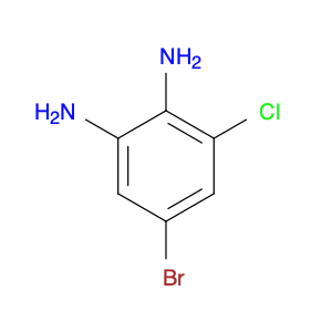 1,2-Benzenediamine, 5-bromo-3-chloro-