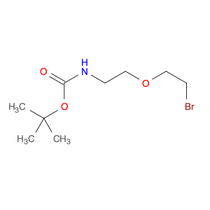 164332-88-1 Carbamic acid, N-[2-(2-bromoethoxy)ethyl]-, 1,1-dimethylethyl ester