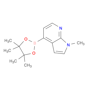 1644629-23-1 1H-Pyrrolo[2,3-b]pyridine, 1-methyl-4-(4,4,5,5-tetramethyl-1,3,2-dioxaborolan-2-yl)-