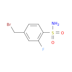 1645275-47-3 4-(Bromomethyl)-2-fluorobenzenesulphonamide