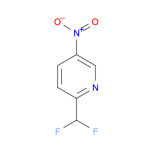 1646152-46-6 Pyridine, 2-(difluoromethyl)-5-nitro-