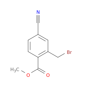 165111-46-6 Benzoic acid, 2-(bromomethyl)-4-cyano-, methyl ester