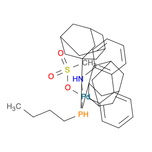 1651823-59-4 Methanesulfonato(diadamantyl-n-butylphosphino)-2'-amino-1,1'-biphenyl-2-yl)palladium(II) dichloromethane adduct