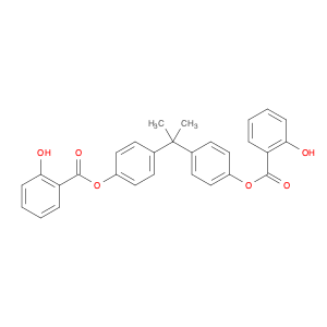 16527-05-2 Benzoic acid, 2-hydroxy-, 1,1'-[(1-methylethylidene)di-4,1-phenylene] ester