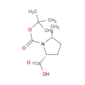 (2R,5R)-1-(tert-butoxycarbonyl)-5-methylpyrrolidine-2-carboxylic acid