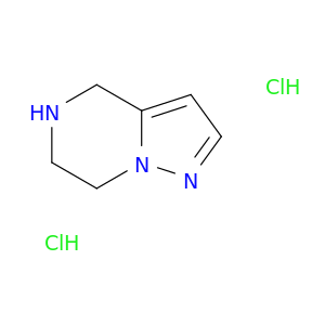 165894-07-5 Pyrazolo[1,5-a]pyrazine, 4,5,6,7-tetrahydro-, hydrochloride (1:2)