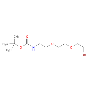 165963-71-3 Carbamic acid, N-[2-[2-(2-bromoethoxy)ethoxy]ethyl]-, 1,1-dimethylethyl ester