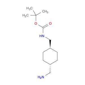 Carbamic acid, N-[[trans-4-(aminomethyl)cyclohexyl]methyl]-, 1,1-dimethylethyl ester