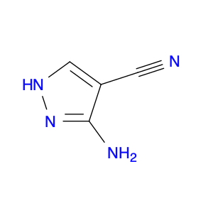 1H-Pyrazole-4-carbonitrile, 3-amino-