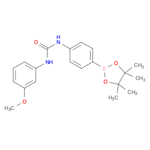 1669414-60-1 Urea, N-(3-methoxyphenyl)-N'-[4-(4,4,5,5-tetramethyl-1,3,2-dioxaborolan-2-yl)phenyl]-