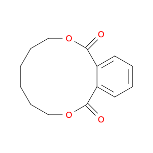 16709-50-5 3,4,5,6,7,8-hexahydrobenzo-2,9-dioxacyclododecin-1,10-dione