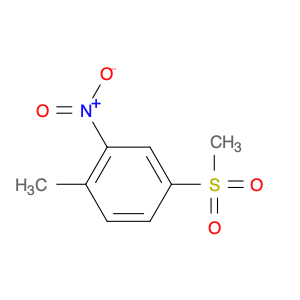 Benzene, 1-methyl-4-(methylsulfonyl)-2-nitro-