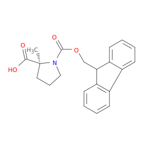 1,2-Pyrrolidinedicarboxylic acid, 2-methyl-, 1-(9H-fluoren-9-ylmethyl) ester, (2S)-