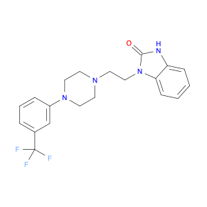 167933-07-5 2H-Benzimidazol-2-one, 1,3-dihydro-1-[2-[4-[3-(trifluoromethyl)phenyl]-1-piperazinyl]ethyl]-