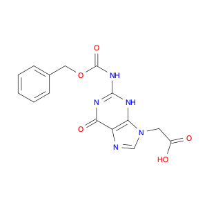 169287-69-8 1,​6-​Dihydro-​6-​oxo-​2-​[[(phenylmethoxy)​carbonyl]​amino]​-​9H-​purine-​9-​acetic acid