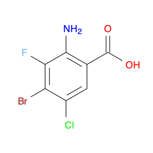 1698027-17-6 2-AMINO-4-BROMO-5-CHLORO-3-FLUOROBENZOIC ACID