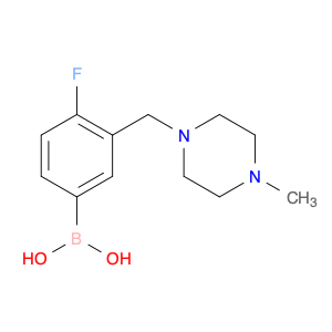 1704063-92-2 4-fluoro-3-((4-Methylpiperazin-1-yl)Methyl)phenylboronic acid