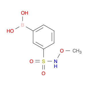 1704066-72-7 (3-(N-MethoxysulfaMoyl)phenyl)boronic acid