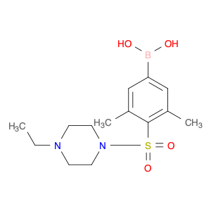 1704067-32-2 4-((4-ethylpiperazin-1-yl)sulfonyl)-3,5-diMethylphenyl)boronic acid