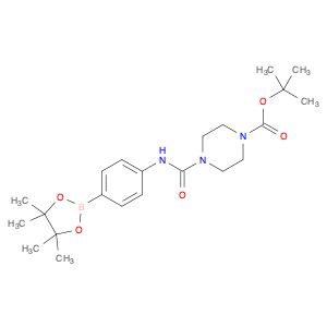 1704068-57-4 tert-butyl 4-((4-(4,4,5,5-tetraMethyl-1,3,2-dioxaborolan-2-yl)phenyl)carbaMoyl)piperazine-1-carboxylate