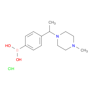 1704069-16-8 (4-(1-(4-Methylpiperazin-1-yl)ethyl)phenyl)boronic acid hydrochloride