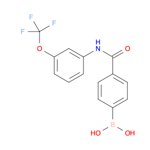 1704069-19-1 (4-((3-(trifluoroMethoxy)phenyl)carbaMoyl)phenyl)boronic acid