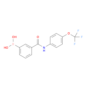 1704069-22-6 (3-((4-(trifluoroMethoxy)phenyl)carbaMoyl)phenyl)boronic acid