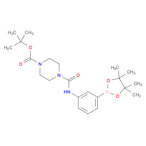 1704081-91-3 tert-butyl4-((3-(4,4,5,5-tetraMethyl-1,3,2-dioxaborolan-2-yl)phenyl)carbaMoyl)piperazine-1-carboxylate