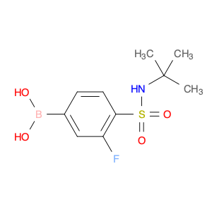 1704095-87-3 (4-(N-(tert-butyl)sulfaMoyl)-3-fluorophenyl)boronic acid