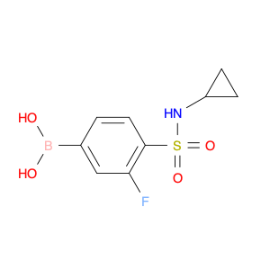 1704096-55-8 (4-(N-cyclopropylsulfaMoyl)-3-fluorophenyl)boronic acid