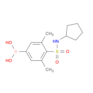 1704097-46-0 (4-(N-cyclopentylsulfaMoyl)-3,5-diMethylphenyl)boronic acid