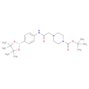 1704120-87-5 tert-butyl 4-(2-oxo-2-((4-(4,4,5,5-tetraMethyl-1,3,2-dioxaborolan-2-yl)phenyl)aMino)ethyl)piperazine-1-carboxylate