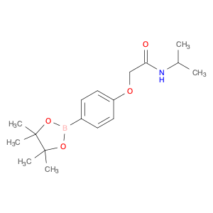 1704122-04-2 N-isopropyl-2-(4-(4,4,5,5-tetramethyl-1,3,2-dioxaborolan-2-yl)phenoxy)acetamide