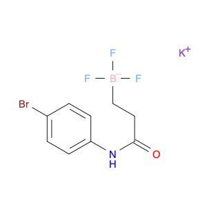 1705578-14-8 potassium (3-((4-bromophenyl)amino)-3-oxopropyl)trifluoroborate