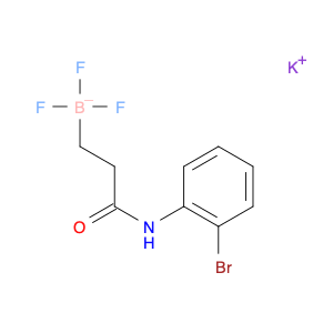 1705578-22-8 potassium (3-((2-bromophenyl)amino)-3-oxopropyl)trifluoroborate