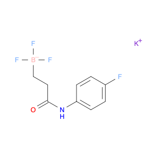 1705578-24-0 potassium trifluoro(3-((4-fluorophenyl)amino)-3-oxopropyl)borate