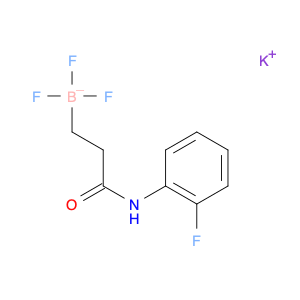 1705578-28-4 potassium trifluoro(3-((2-fluorophenyl)amino)-3-oxopropyl)borate