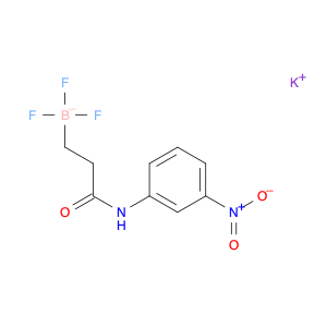 1705578-38-6 potassium trifluoro(3-((3-nitrophenyl)amino)-3-oxopropyl)borate