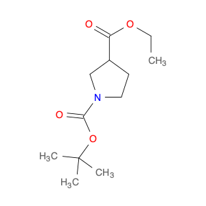 170844-49-2 1-tert-Butyl 3-ethyl pyrrolidine-1,3-dicarboxylate