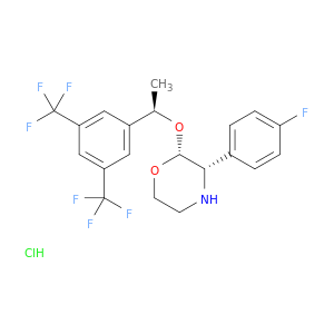 171482-05-6 Morpholine,2-[(1R)-1-[3,5-bis(trifluoromethyl)phenyl]ethoxy]-3-(4-fluorophenyl)-,hydrochloride, (2R,3S)-