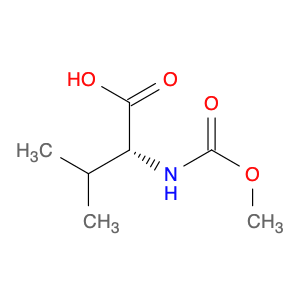 171567-86-5 (R)-2-((Methoxycarbonyl)amino)-3-methylbutanoic acid