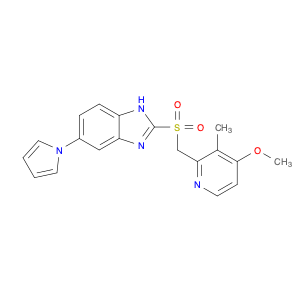 172152-37-3 2-[[(4-methoxy-3-methyl-2-pyridinyl)methyl]sulfonyl]-6-(1H-pyrrol-1-yl)-1H-benzimidazole