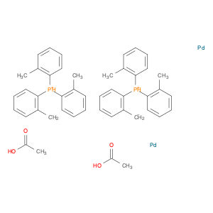 172418-32-5 trans-Bis(acetato)bis[2-[bis(2-methylphenyl)phosphino]benzyl]dipalladium(II)