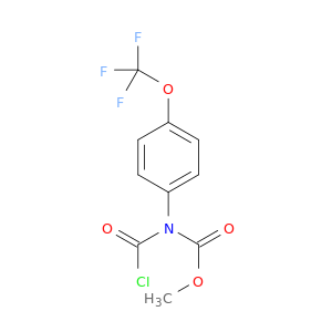 173903-15-6 Carbamic acid, N-(chlorocarbonyl)-N-[4-(trifluoromethoxy)phenyl]-, methyl ester