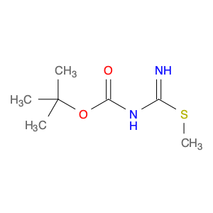 173998-77-1 Carbamic acid, N-[imino(methylthio)methyl]-, 1,1-dimethylethyl ester