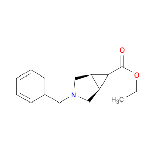 3-Azabicyclo[3.1.0]hexane-6-carboxylic acid, 3-(phenylmethyl)-, ethylester, (1a,5a,6a)-