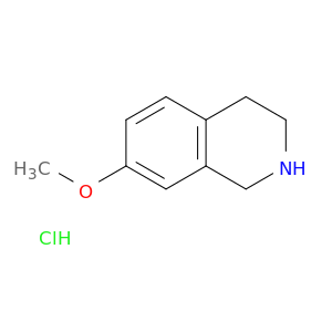 1745-05-7 Isoquinoline, 1,2,3,4-tetrahydro-7-methoxy-, hydrochloride (1:1)