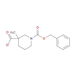 1,3-Piperidinedicarboxylic acid, 3-methyl-, 1-(phenylmethyl) ester