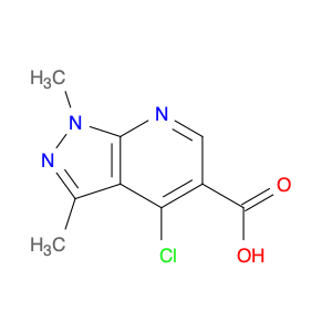 175201-94-2 1H-Pyrazolo[3,4-b]pyridine-5-carboxylic acid, 4-chloro-1,3-dimethyl-